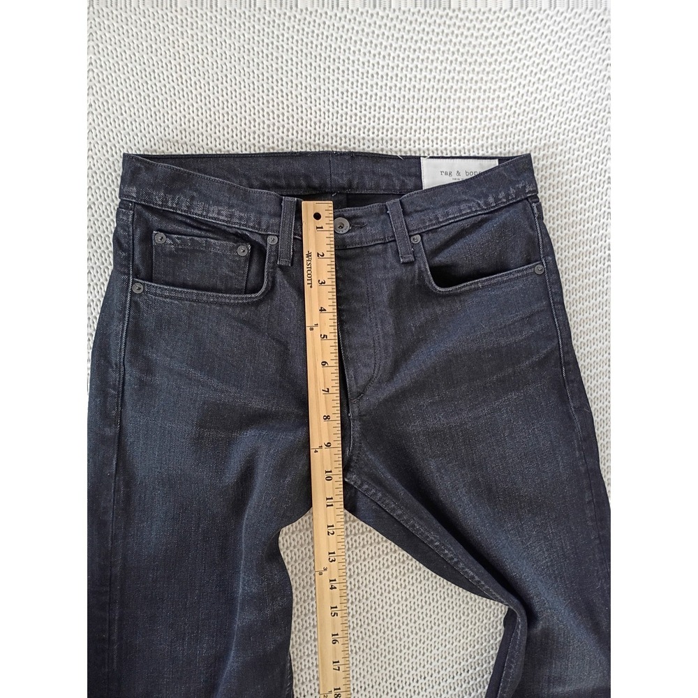 Rag & Bone Fit 1 Extra Slim Devon Jeans Dark Indigo Denim 32x32 USA NWOT $250 - Picture 6 of 15